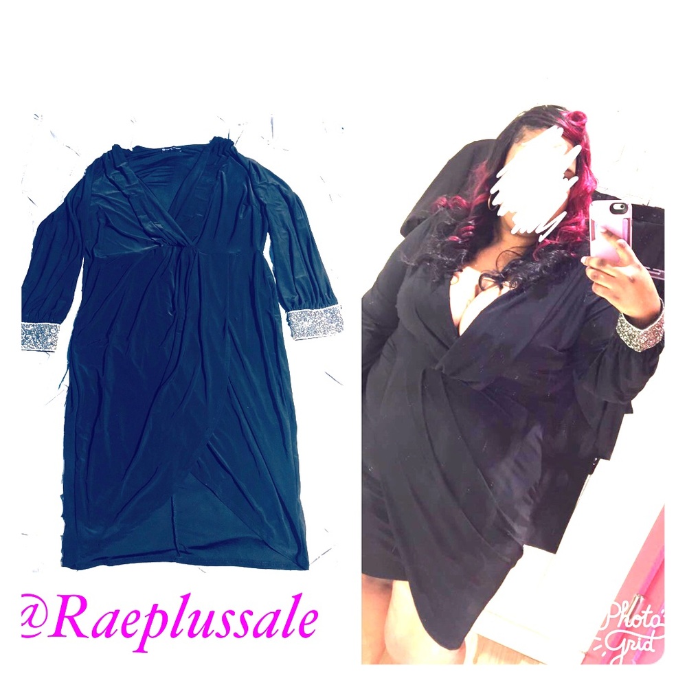 Fashion To Figure Black Dress US 3X